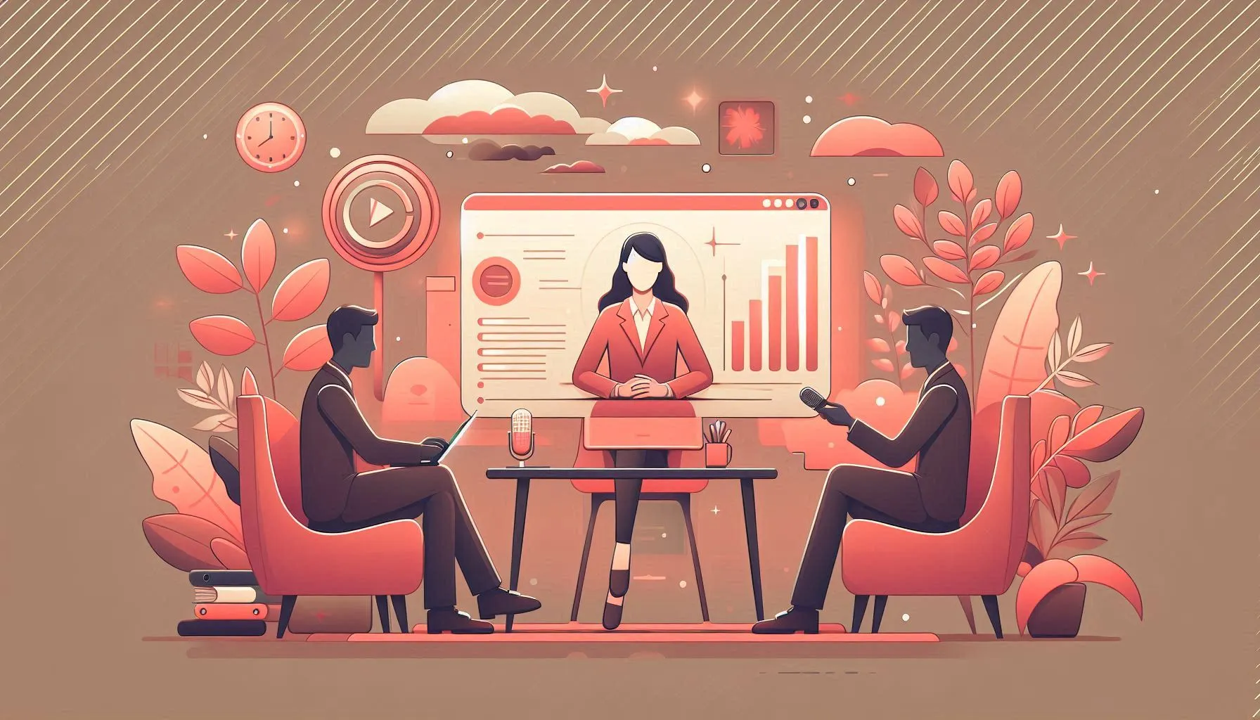 Screenshot of AceFrame AI Mock Interviews - Helps job seekers practice interviews with AI